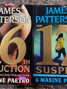 James Patterson Hardcover Books / Womens Murder Club Series